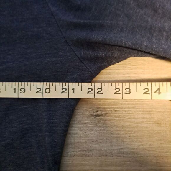 Pendleton Warranted To Be T Shirt Men's Medium Long Sleeve Blue Crew Neck - Picture 8 of 10